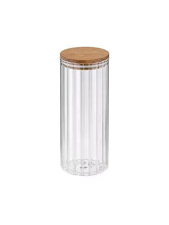 KELA | Vorratsdose DOROTHEA 1,1l Glas / Ahorn | 